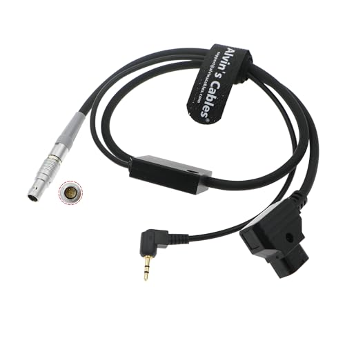 Alvin’s Cables Run Stop Cable for ARRI cforce RF| cmotion cPRO Motor for Canon C500/C300 Camera CAM 7 Pin to LANC+D-tap Cable Compatible with K2.0015757