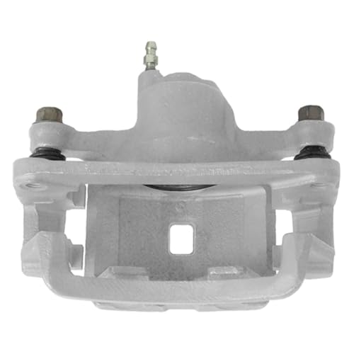 Image of Detroit Axle - Rear Left Brake Caliper for 1992-1995 Mazda 929 1996-1998 2000 MPV [Casting No. 1523 H], Driver Side Disc Brake Caliper with Bracket Replacement