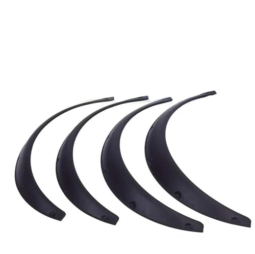 MTVTFECEWG Car Wheel Arches For Dodge For Challenger RT SRT Car Wheel Arch Fender Flares Mudguard Mud Splash Guard Extra Wide Wheel Kit Auto Parts Wheel Brow Fenders