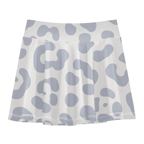 Girls Tennis Skirt with Built in Shorts Flowy Skorts for Little Girl Youth Pleated Skirt with Pockets