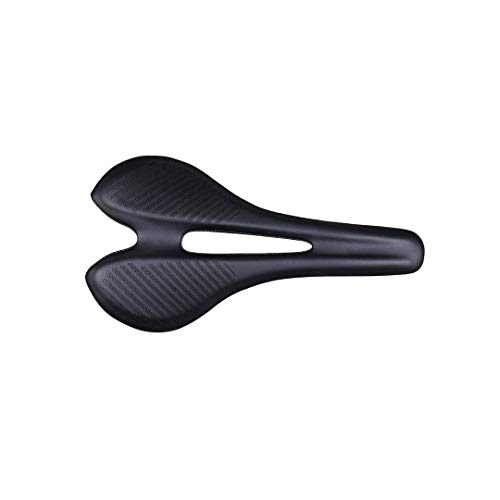 Selim Fibra de Carbono 139g MTB Estrada Couro Super Leve Assento Zatla Shop