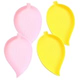 NUOBESTY 4個 ダイヤモンド塗装 蓋 コースター ホットフィックス 調整可能な シーラー ダイヤモンド画材 ダイヤモンド収納トレー ビーズ選別トレイ ビーズボードトレイ プラスチック