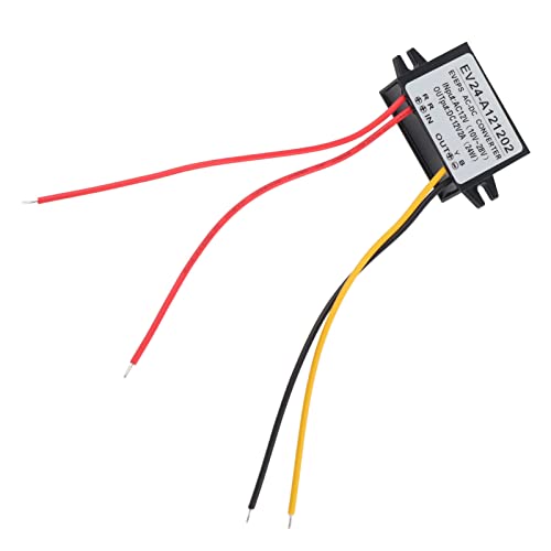 CHICIRIS Wechselstrom -zu -DC -Konverter 12V AC DC Netzteilmodul 12V -Konverter Schritt -Down -Spannungsregler mit Überspannung Überströme Kurzschlussschutz für Autobildschirme Monitor (2A)