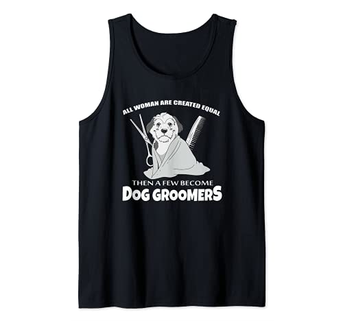 Hundepflege, mobiles Fellpflege-Geschenk Tank Top