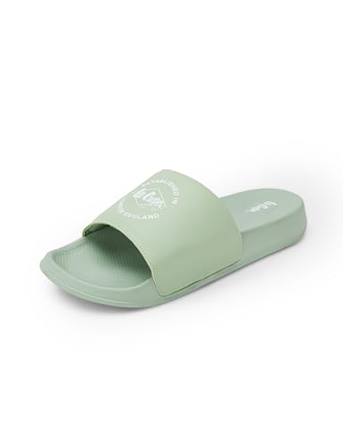 Image of Men's logo print slider slippers