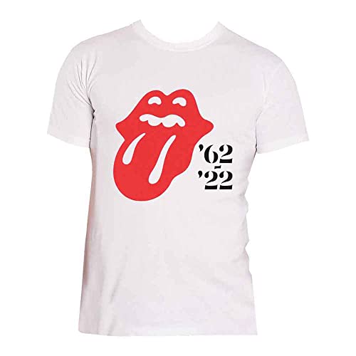 The Rolling Stones T Shirt Sixty 1962-2022 Nouveau Officiel Homme Blanc Size S - Les Beatles, Paul McCartney, John Lennon, RIngo Starr, George Harrison The Rolling Stones T Shirt Sixty 1962-2022 Nouveau Officiel Homme Blanc Size S – Image 5