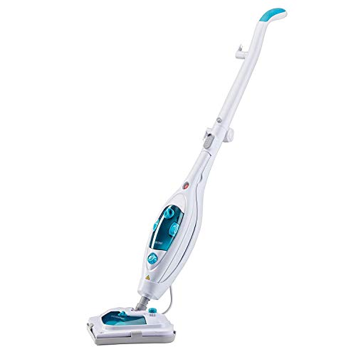 VYTRONIX DSM13/02 10-in-1 1300W Multifunction Handheld & Upright Floor/Carpet Steam Cleaner Mop With Detergent Tank