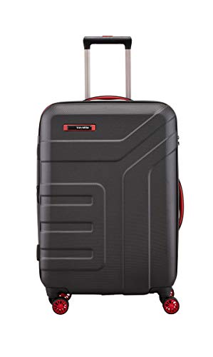 Travelite Vector 4w Trolley, černá, 70 cm (Trolley M), VECTOR 4w Trolley