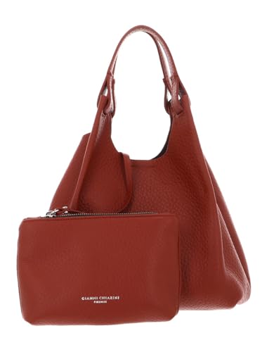 Gianni Chiarini sac à main Brick Red en cuir terracotta T. Moro à bandoulière chic