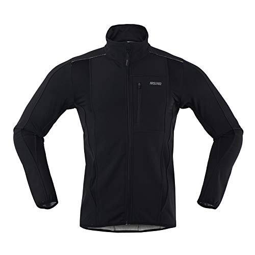 Chaqueta térmica para ciclismo invierno impermeable miniatura 1