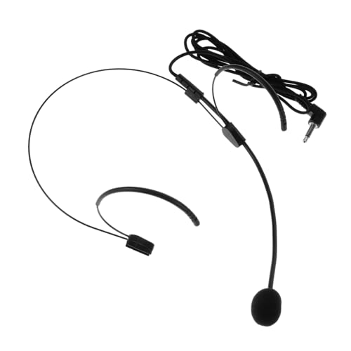 Toyvian Performance Headset Microphone Lightweight Flexible