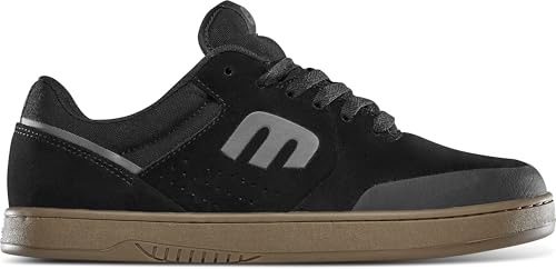 etnies Men's Marana Skate Shoe, Black/Gum/Dark Grey, 11.53
