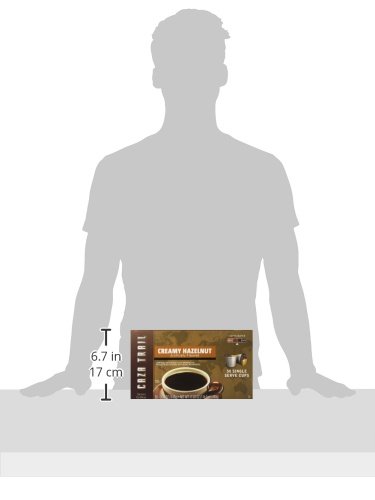 Caza Trail Coffee, Creamy Hazelnut, 50 Single Serve Cups