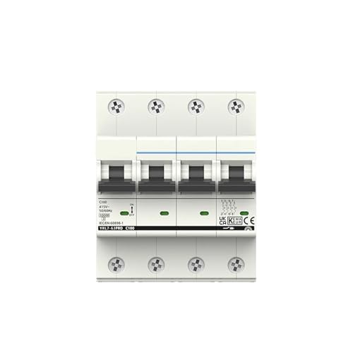 Disjoncteur 2P AC 40A type C pour tableau électrique rail DIN