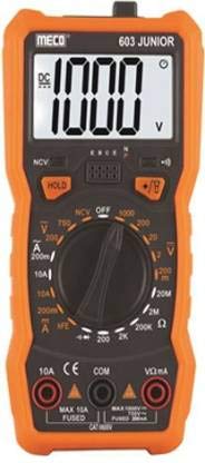 Meco 603 Junior Digital Multimeter (Meco 603 Junior), Battery Powered