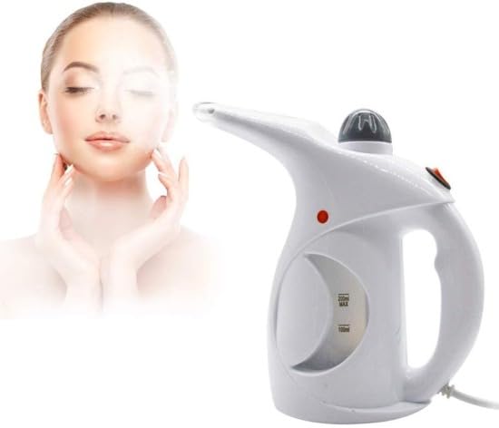 ODMART Steamer for Facial Handheld Garment Portable Family Fabric Steam Brush Facial Inhaler Vaporizer with Ionic Technology Sterilization (Multicolor)