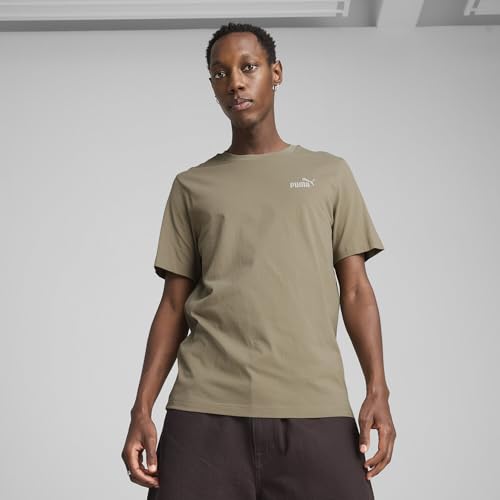 PUMA Unisex ESS Small No. 1 Logo Tee (s) T-Shirts, Velvet Moss, M – Ansicht 2