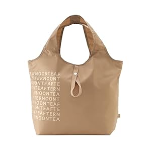 [ アフタヌーンティー リビング ] AfternoonTea LIVING エコバッグ・買い物バッグ JK76 ロゴ抗菌保冷横型ショッピングバッグ" 