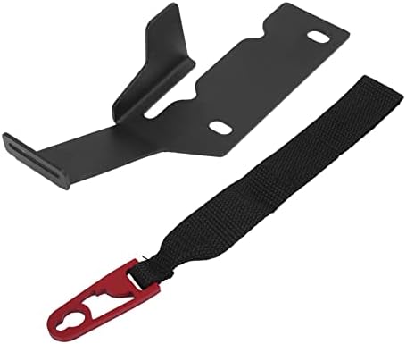 Camrusic Rear Seat Release with Nylon Strap Compatible with Ford F-150 F-250 F-350 Rear Seat Release Kit(Red)