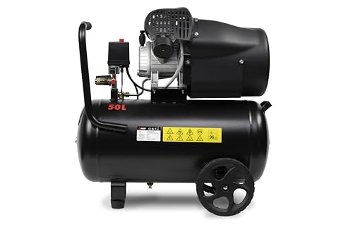 Bimson Power Air Compressor V-Twin 50 Litre Air Tank, Low Noise, 2200W / 3.0HP, 116 PSI, Oil Free Air Compressor, 292L /min, Portable, Lightweight, No Overheating,230V, 2 Year Warranty 5 Bimson Power Air Compressor V-Twin 50 Litre Air Tank, Low Noise, 2200W / 3.0HP, 116 PSI, Oil Free Air Compressor, 292L /min, Portable, Lightweight, No Overheating,230V, 2 Year Warranty - Image 5