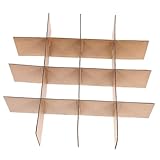 Séparateur de lunettes en carton : simple à utiliser, facile à installer, les séparateurs de boîtes d'emballage en carton sont pratiques et pratiques, réutilisables et utiles, séparateurs en carton