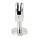 Aexit Silver Tone Fall Protection Fitted Office Partition Glass Clips Clamps for Safety Clips 8-10mm Glazing