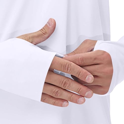 HXHYQKP Men's Sun Protection Hoodie Shirt UPF 50+ Long Sleeve UV SPF T-Shirts with Mask Fishing Lightweight Breathable Jacket4