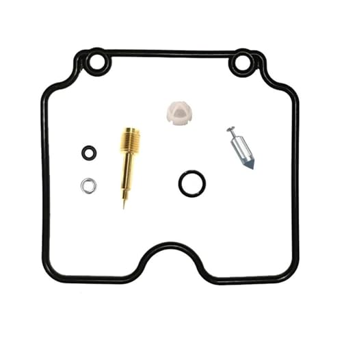 Vergaser Umbausatz Satz Motorrad-Vergaser-Reparatursatz Für Yamaha XT 250 XT250 2005–2012, Vergaser-Reparatursatz, Luftabschaltung, Ventil, Schwimmerteile Reparatursatz kit(Satz 2)