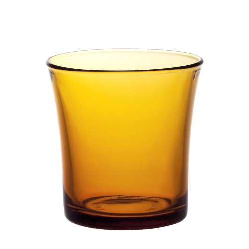 Duralex Vermeil DX2000 Amber Tinted Tempered Glass Tumbler, 7.5oz / 210ml - Pack of 6