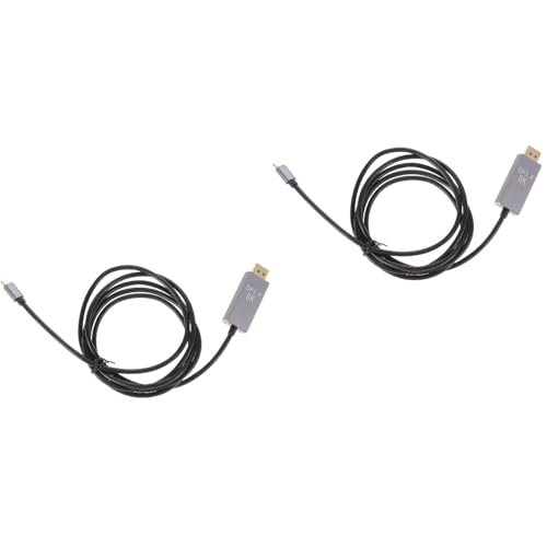 Câble USB-C de moniteur Mikikit 1.8M pour résoudre les problèmes d'affichage 4K