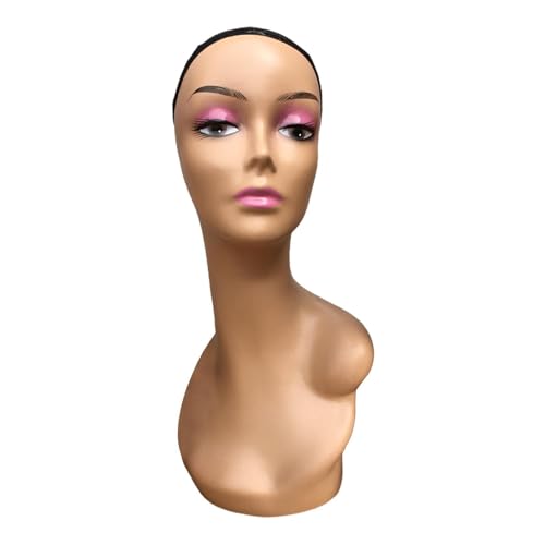 Cabeza de maniquí duradera de 48 cm para exhibición impecable 2