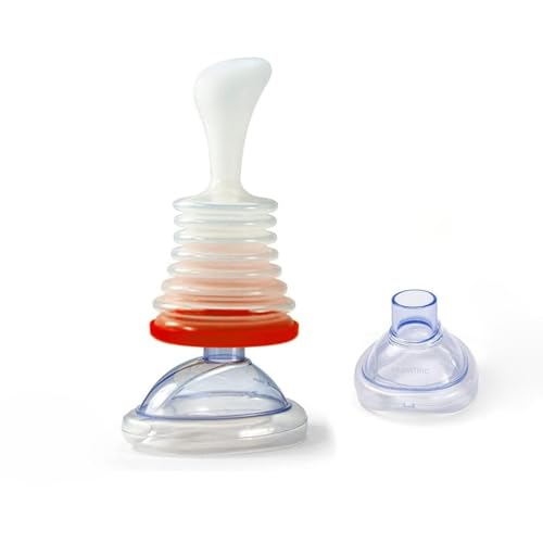 2個窒息救助装置、ポータブル吸引窒息防止救助装置、ブロックされた物体を除去するための窒息緊急装置、子供と大人のための気道吸引装置応急処置キット (F)