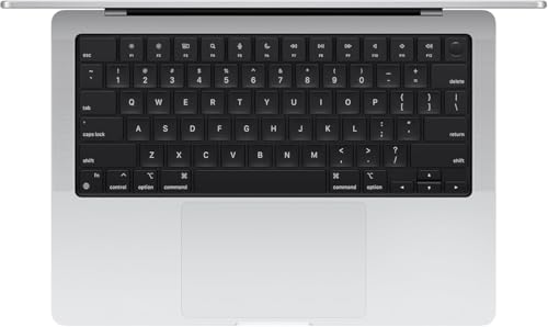 Image of Apple 2024 MacBook Pro with Apple M4 Chip (14-inch, 16GB RAM, 1TB SSD Storage) (QWERTY English) Silver (Renewed Premium)
