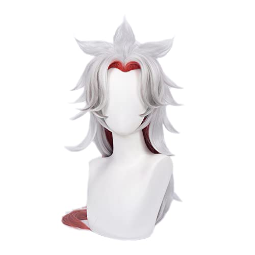 OSIAS Color Gradient Arataki Itto Genshin Impact Cosplay Wig for Man and Boys, Arataki Itto Wig