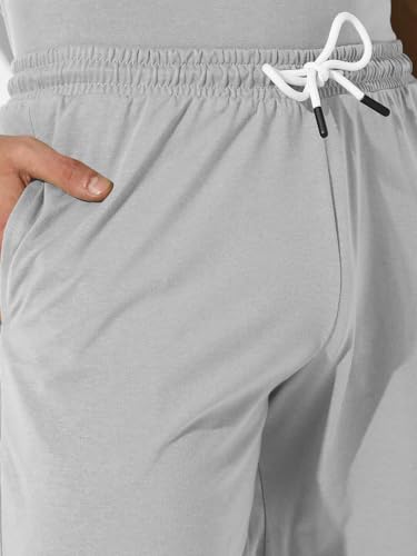 Image of Zombom Combo of Men's Night Suit | Men's Co-ord Set | Lounge-wear Nightdress Pajama Set | Summer Night Wear | Solid Plain Casual Pajama Shorts Set | Beach Wear Pack of 2