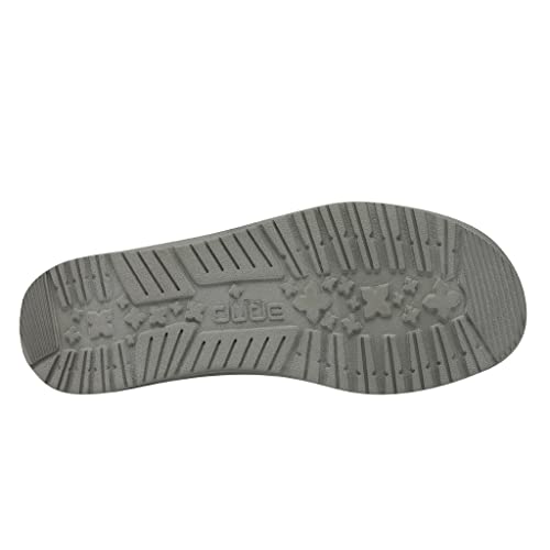 Image of HEYDUDE Women's Wendy Sox Charcoal Size 4 | Women's Shoes | Women's Slip On Shoes | Comfortable & Light-Weight