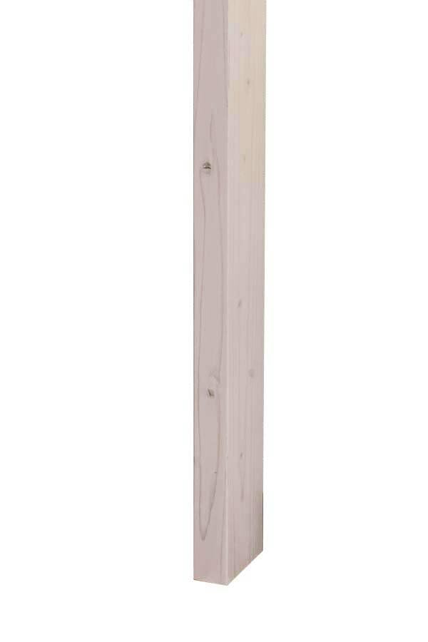 WOODPRO 【２&times;４材/ツーバイフォー材】国産杉 厚38ｍｍ&times;幅89ｍｍ&times;長さ2010ｍｍ 屋外用塗装 WB（ホワイトベージュ）