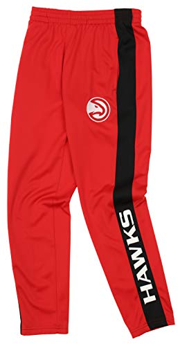 Outerstuff NBA Boys Track Pants, Atlanta Hawks, Large (14-16)