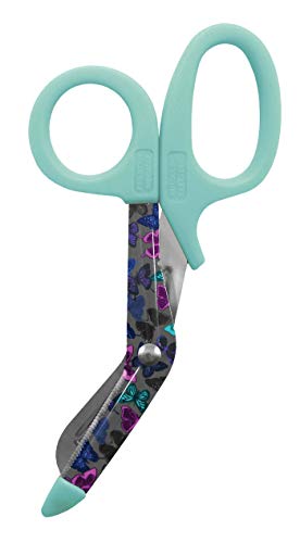 Prestige Medical Stylemate Utility Scissor, Butterflies Grey