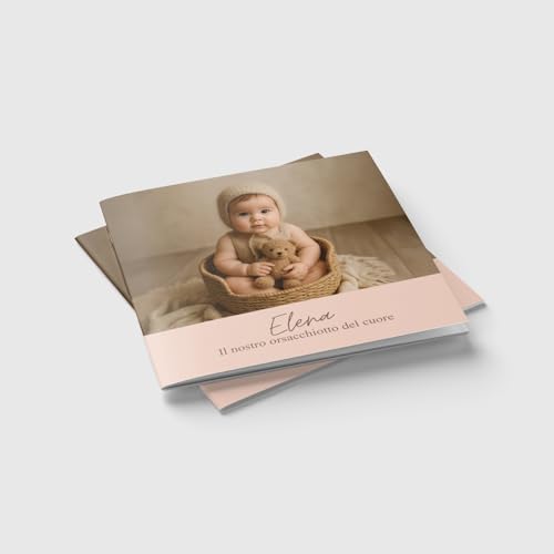 Fotolibro Personalizzato con 35 Foto – 9 Pagine, Copertina Rigida o Flessibile – Album Fotografico Stampato con i Tuoi Ricordi Speciali