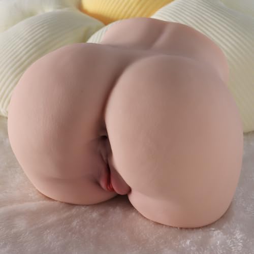 Image of 7.3 LB Sex Doll Male Sex Toys for Men, Pocket Pussies Male Masturbator Realistic Female Adult Toy Torso Butt Stroker Ass with Tight Viginal and Anal Channel