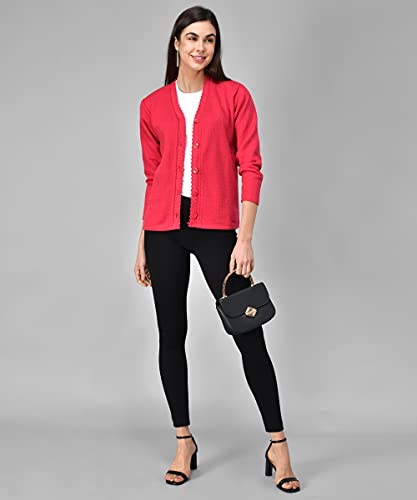 Image of eKools Women's Winterwear Woolen Sweater Cardigans