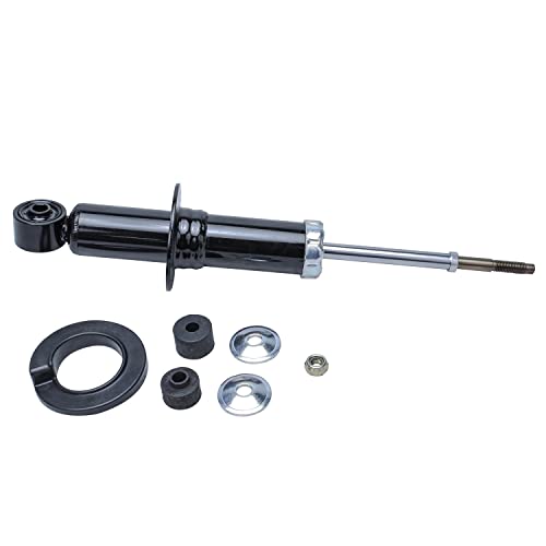 Image of Detroit Axle - 2WD Front Shock Absorbers for 2004-2012 Chevy Colorado GMC Canyon 2005 2006 2007 2008 2009 2010 2011, 2 Shock Absorbers Pair Set Front Replacement - [with Coil Spring Suspension]