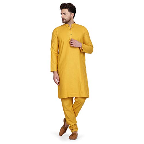 Image of Jagdish GARMENTS Cotton Kurta Pyjama Set for Men Latest