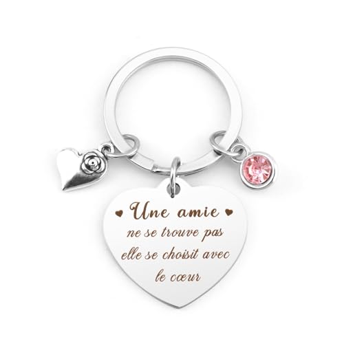 Cadeau Noel Meilleure Amie Femme Porte Clé Cadeau Anniversaire Femme Cadeaux Amitié Original Utile Idée Cadeaux Meilleure Amie Original Pour Noel Anniversaire Porte Clef