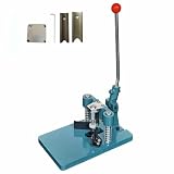 GYKOZY Taglierina Manuale per arrotondare Gli Angoli, perforatrice per Angoli di Carta Resistente con Lame R6 e Lame intercambiabili R3-R13, per Tagliare Biglietti da Visita (R6+R8) (R6+R3)