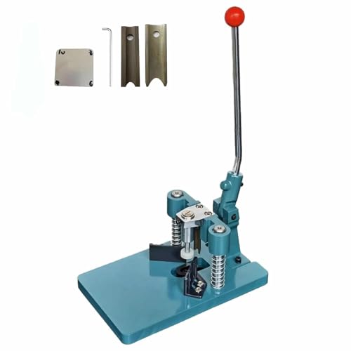 Taglierina Manuale per arrotondare Gli Angoli, perforatrice per Angoli di Carta Resistente con Lame R6 e Lame intercambiabili R3-R13, per Tagliare Biglietti da Visita (R6+R8) (R6+R3)