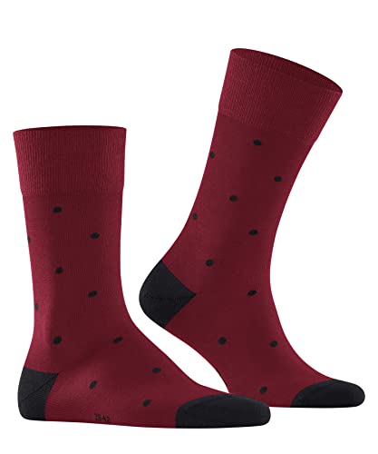 Image of FALKE Men's Dot Socks, Breathable, Crew, Casual or Dress, Polka Dots, 1 Pair
