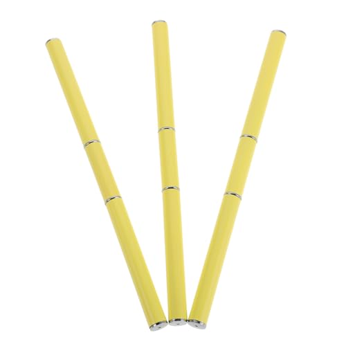 OUNONA 3 Piezas Pinceles Doble Punta para de Uñas Herramientas Precisas para Detalles y Diseño Profesional para Salón y Manicura DIY