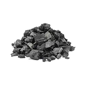 Natural Wood Charcoal For Barbeque/Tandoor/Angeethi, Use In Kitchen And Garden, Black (500g)